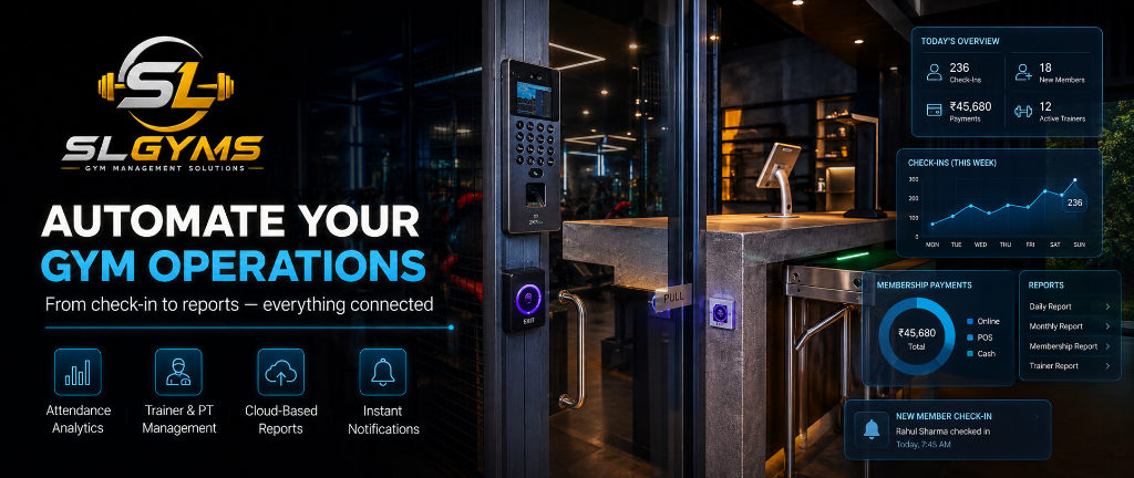 SLGYMS Automate Your Gym Operations